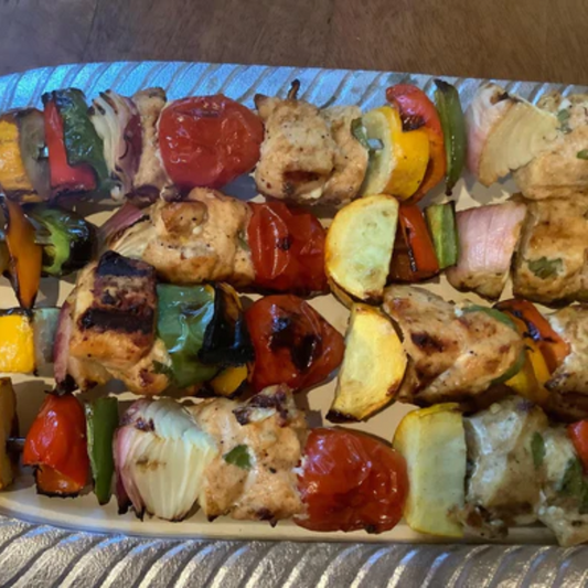 PERI PERI CHICKEN KABOBS