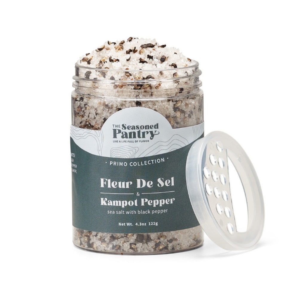 Fleur de Sel & Kampot Pepper
