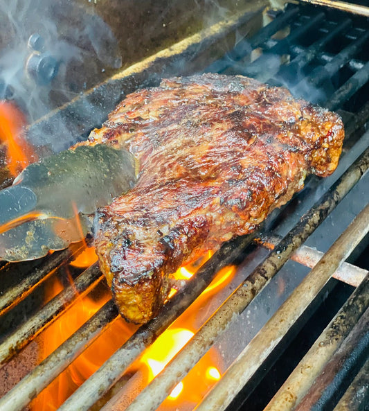 Chicago Steak with Steakhouse Butter