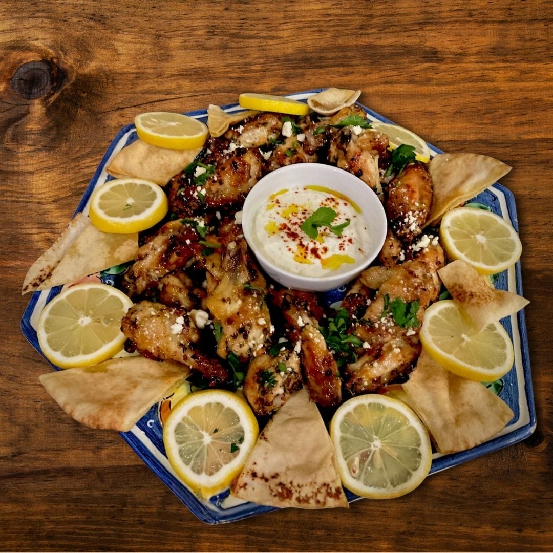 Greek To Me Chicken Wings