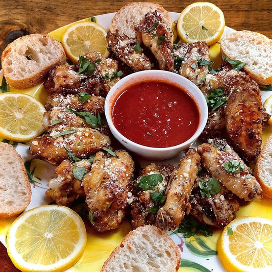 Roman Holiday Chicken Wings